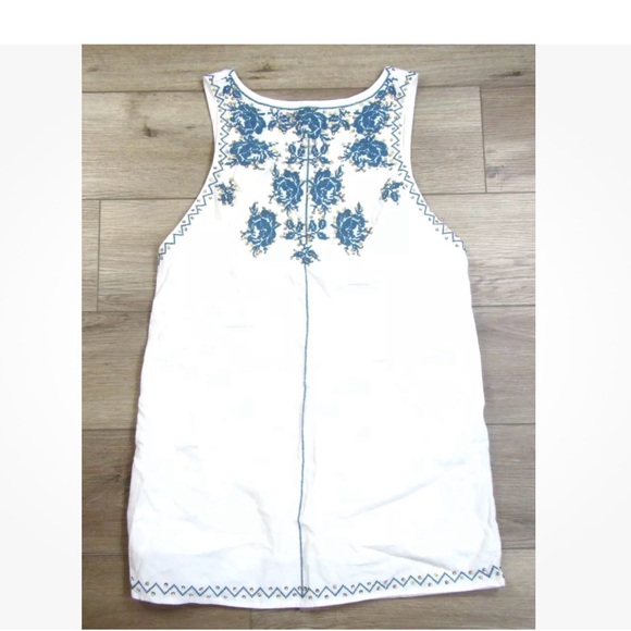 Free People Dresses & Skirts - Free People Samson Ivory White Cotton A-Line Mini Dress Size Small. NWT!